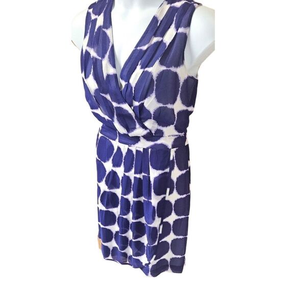 BANANA REPUBLIC Women's Sleeveless Surplice V- Neck Sheath dress Size 8 NWT - Picture 4 of 11